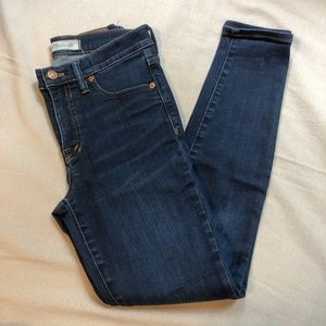 Madewell 9in High Rise Skinny Jean